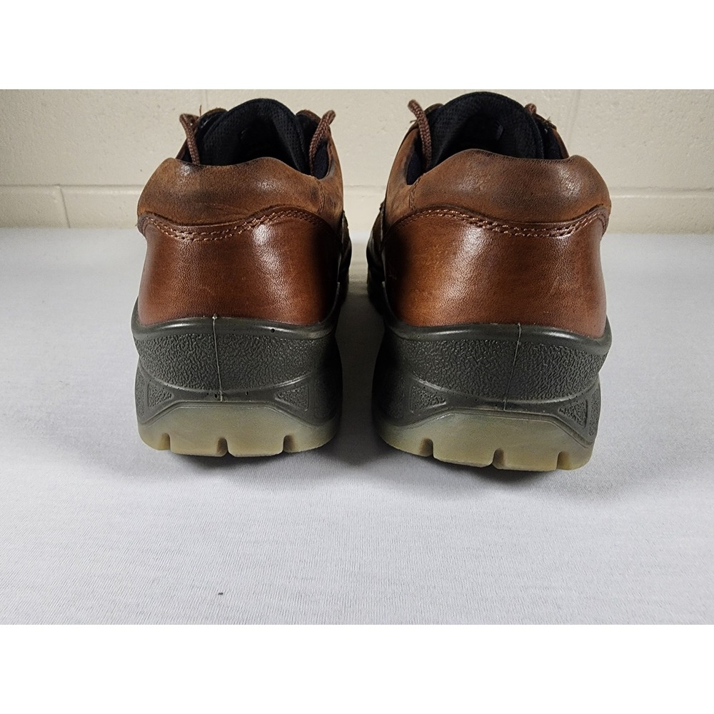 ECCO Track 25 II GTX Low Mens 13 Brown Leather Gore-Tex Waterproof Hiking Shoes - Picture 5 of 12